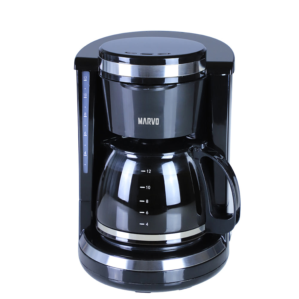 Cafetera De Vidrio Marvo Calidad Automatica Hcm-045 1.5 Lit®