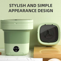 Mini Lavarropas Automático Portatil Marvo Hasta 9l Verde®