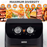 Freidora De Aire Sin Aceite 4l Completa 60min 220v Marvo®