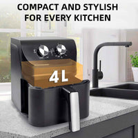 Freidora De Aire Sin Aceite 4l Completa 60min 220v Marvo®