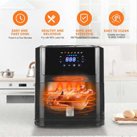 Freidora Sin Aceite Marvo Cocina Premium Tactil 8l Negro®