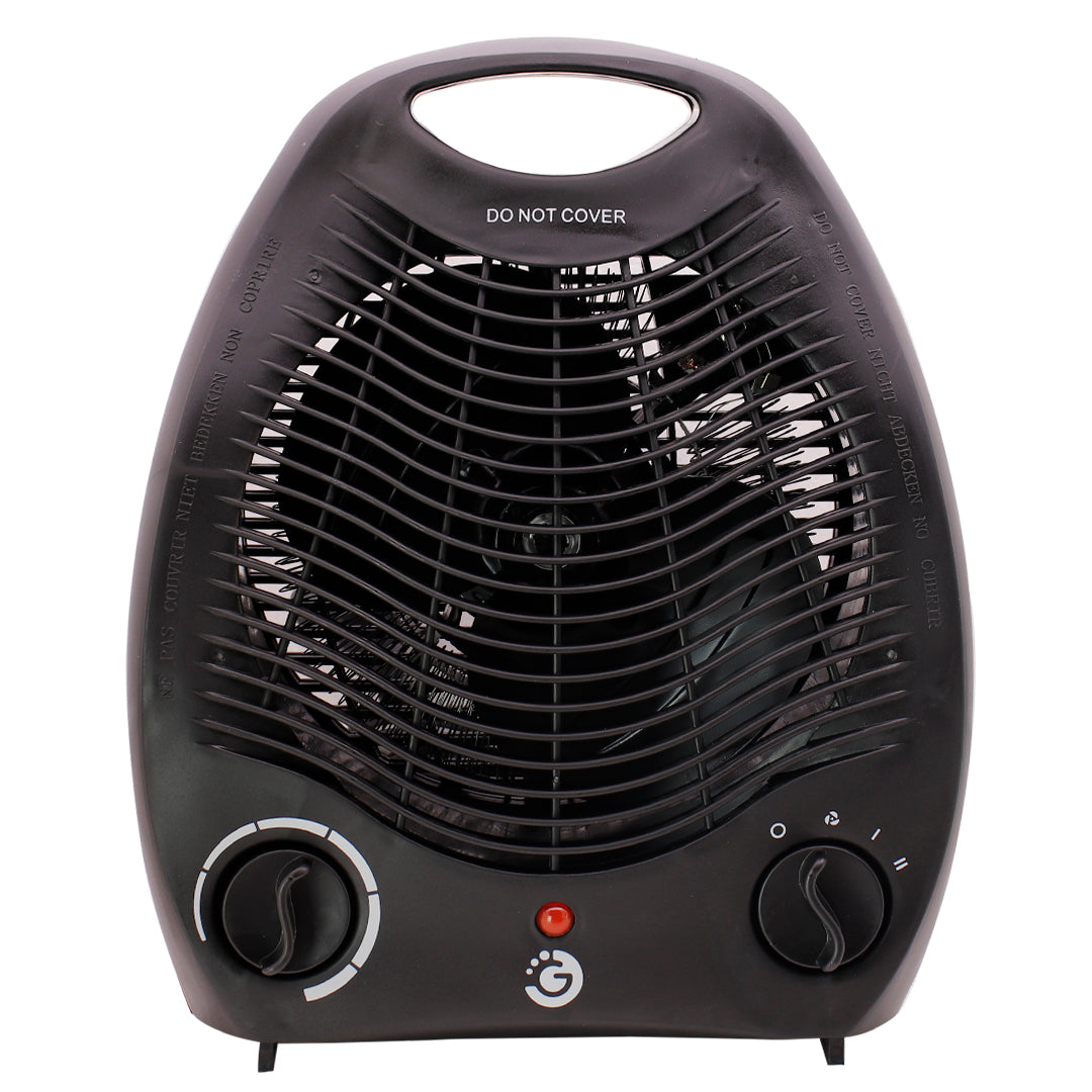 Calefactor Caloventilador Atlasheat 2000w Negro Resistente®