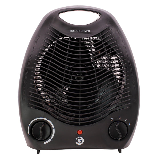 Calefactor Caloventilador Atlasheat 2000w Negro Resistente®