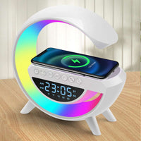 Lampara Cargador Inalambrico Led Colores G Radio Bluetooth®