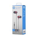 Audifonos Earphones Cableado Hp Rojos Dhh-3112 Calidad Mega®