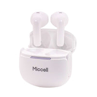 Auricular Inalambrico Miccell Vq-bh109 Bt Tws Blanco®