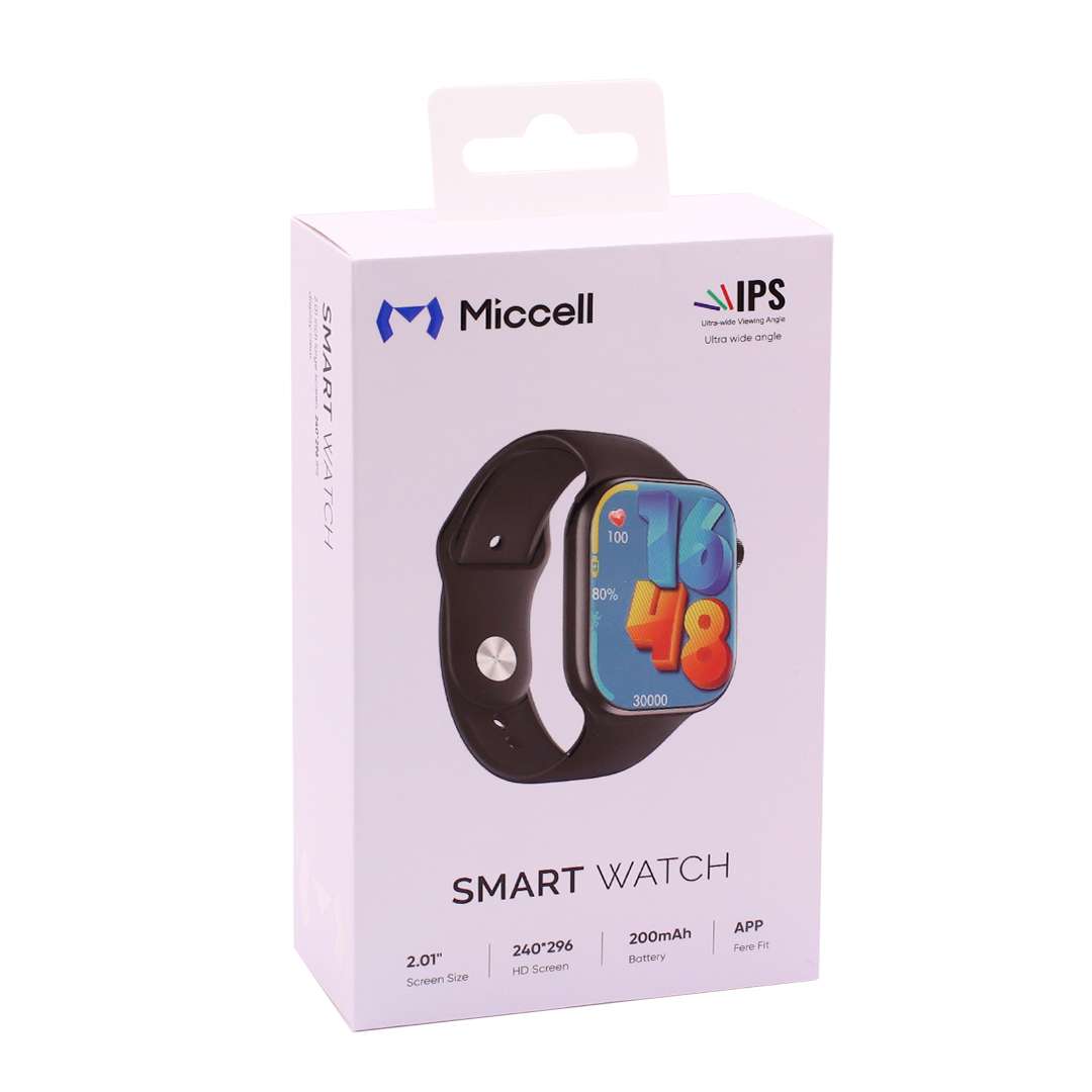 Reloj Smartwatch Miccell Vq-sm01 Negro®