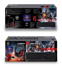 Kit Profesional Gamer Teclado Mouse Auricular Y Mousepad®