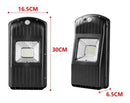 Lámpara Solar Exterior Con Soporte Y Sensor