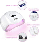 Lampara Uv Para Secado De Uñas 54w Sun