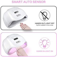 Lampara Uv Para Secado De Uñas 54w Sun