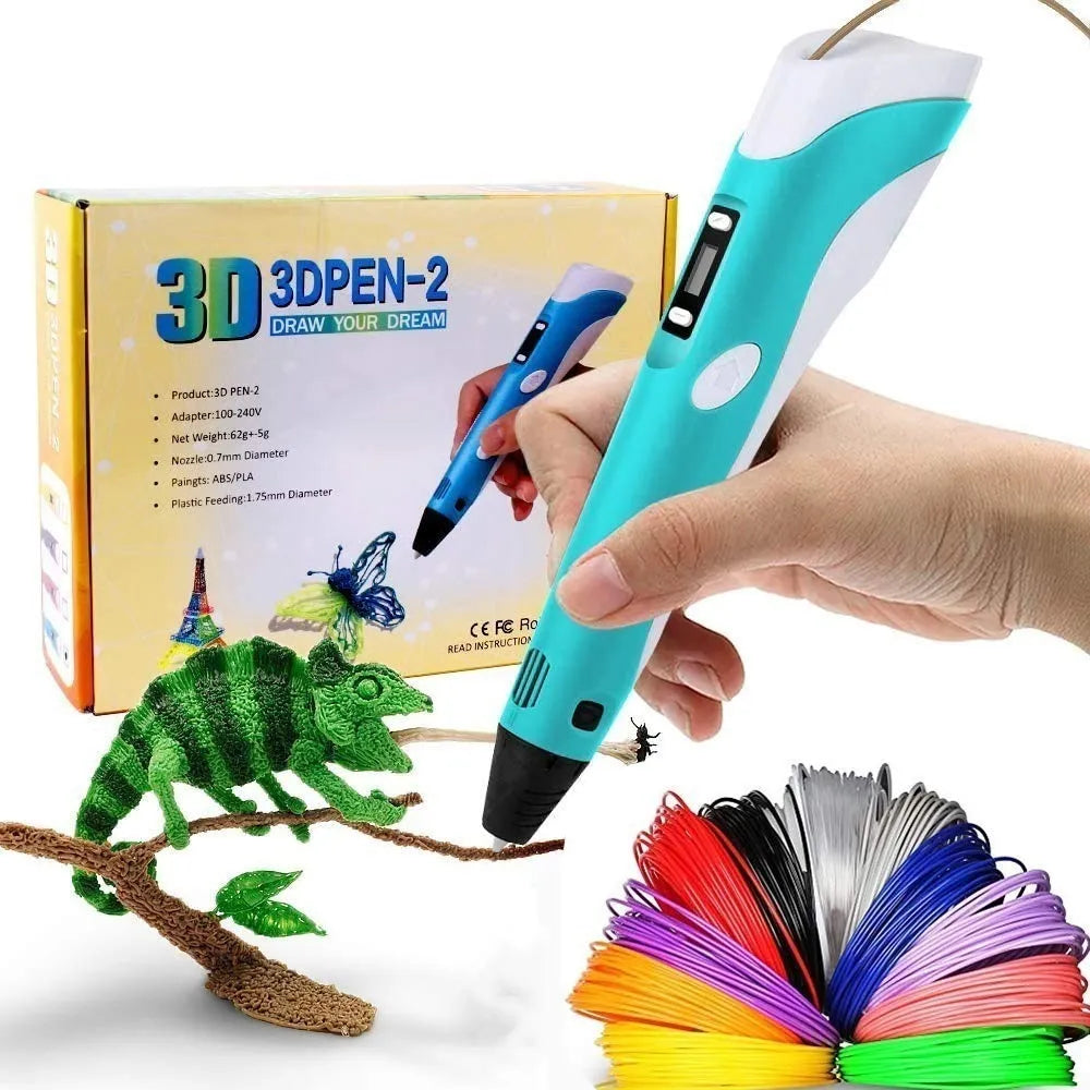 Lapicera 3d Lápiz Impresión Con Filamento Impresora 220w