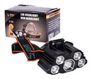 Linterna Luz Minero Led Recargable - Camping Caza Pesca
