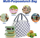 Lunchera Pro Almuerzo Unisex Aislante Diseño Ajedrez 6.5l®