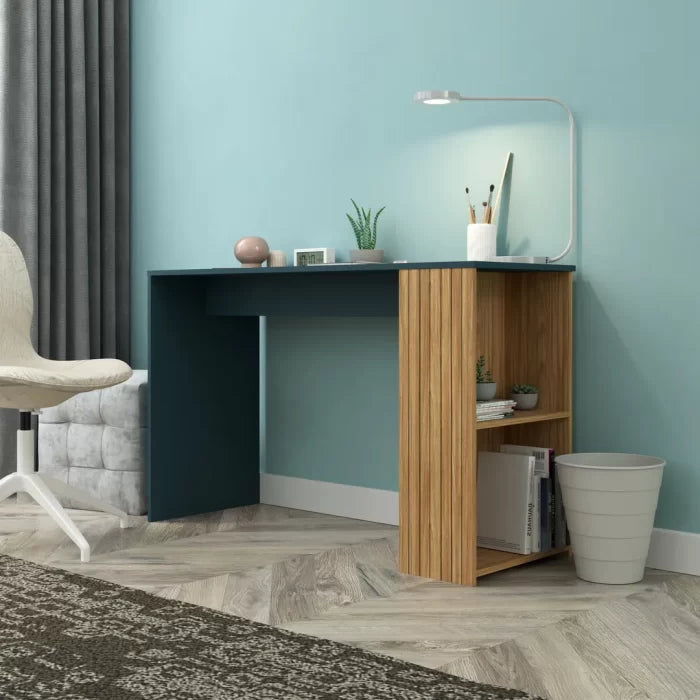 Escritorio Moderno Nórdico Riscado Premium Con Estante®