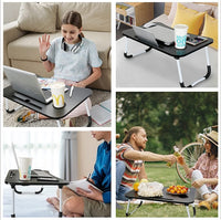 Mesa Para Notebook Con Hub Usb Y Ventilador