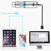 Microscopio Digital Usb Con Soporte Wifi Ms4