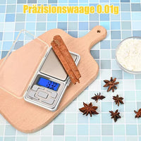 Balanza Digital De Precisión Lcd Hasta 200g, De Bolsillo®