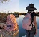 Mochila Bolso Impermeable Plegable 2 En 1 Portátil 25l