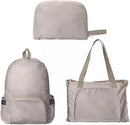 Mochila Bolso Impermeable Plegable 2 En 1 Portátil 25l