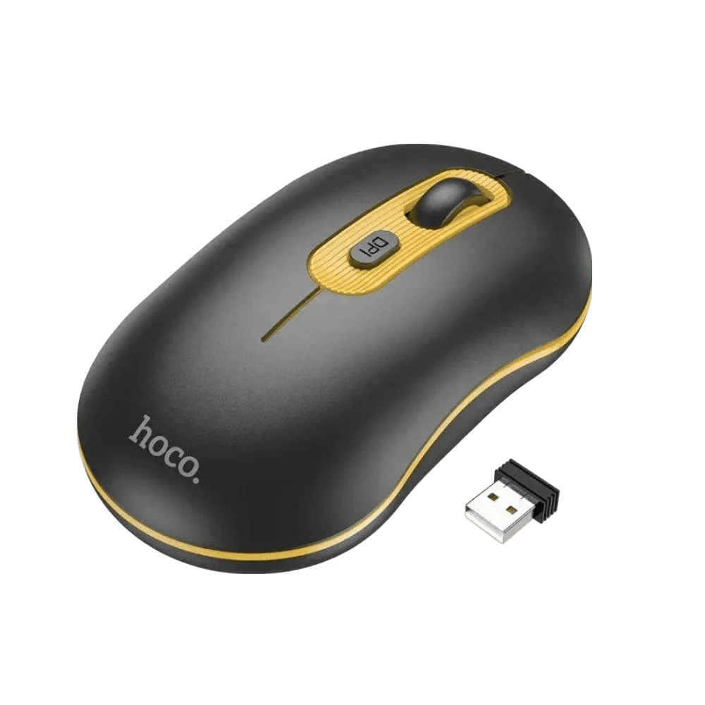 Mouse Inalámbrico Ergonómico Usb Hoco Gm21 2.4g Pro®
