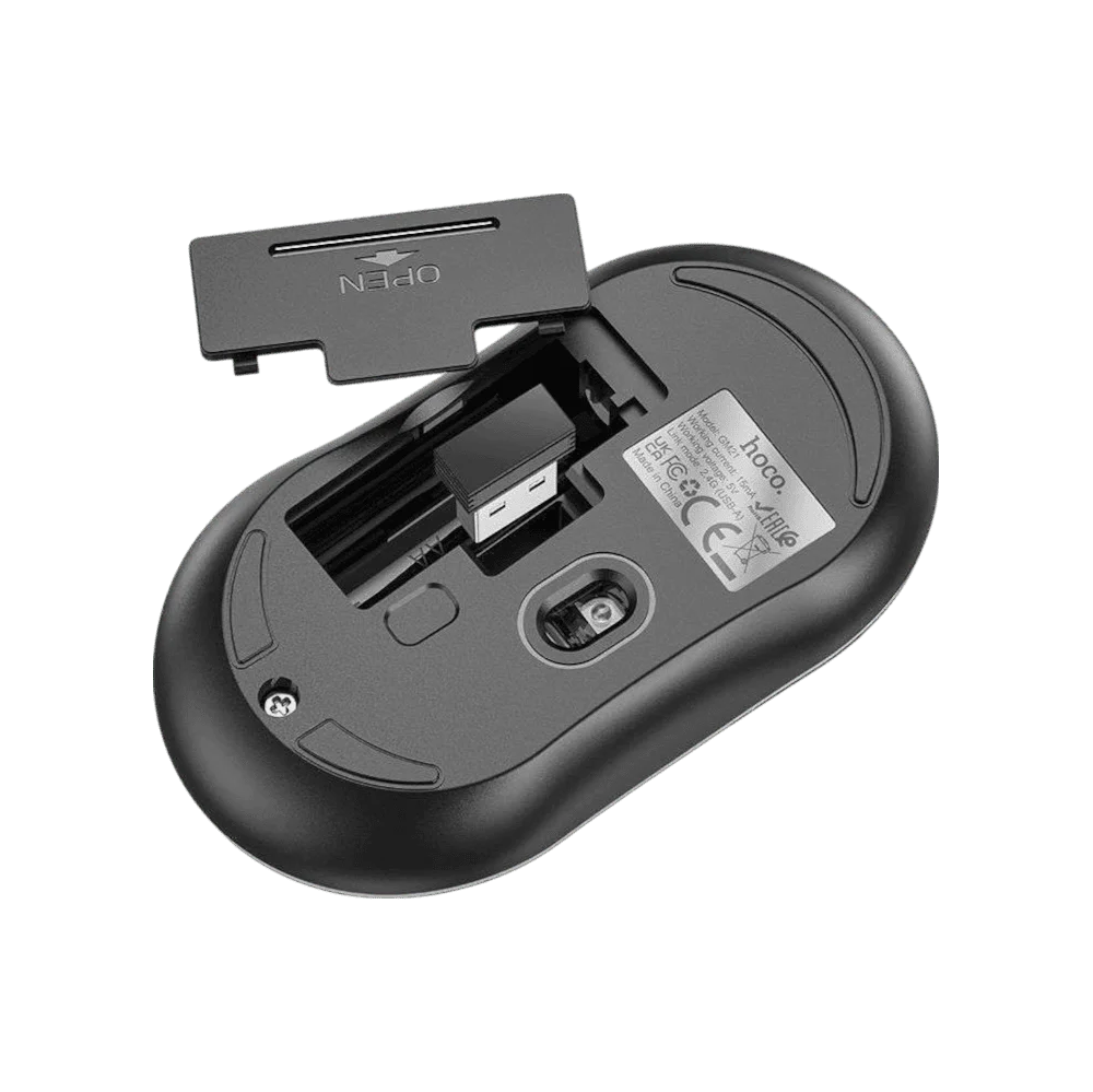 Mouse Inalámbrico Ergonómico Usb Hoco Gm21 2.4g Pro®