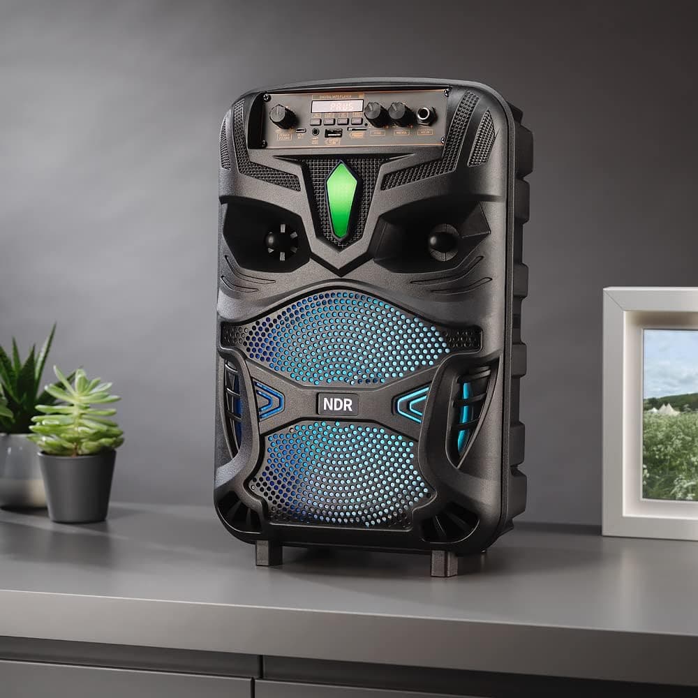 Parlante Portable De 8 Pulgadas Alta Calidad Con Micrófono®