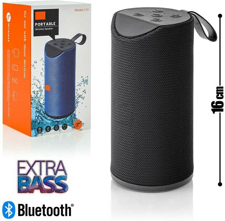 Parlante Portátil A Prueba De Agua Bt Usb Fm Carolinas Home