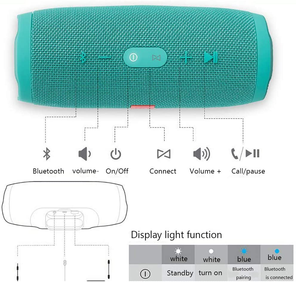 Parlante Bluetooth Portátil Charge 3