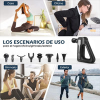 Pistola De Masajes Profesional Triangular Recargable