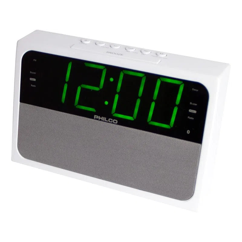 Radio Despertador Philco Pro Alarma Dual Usb Fm Bluetooth®