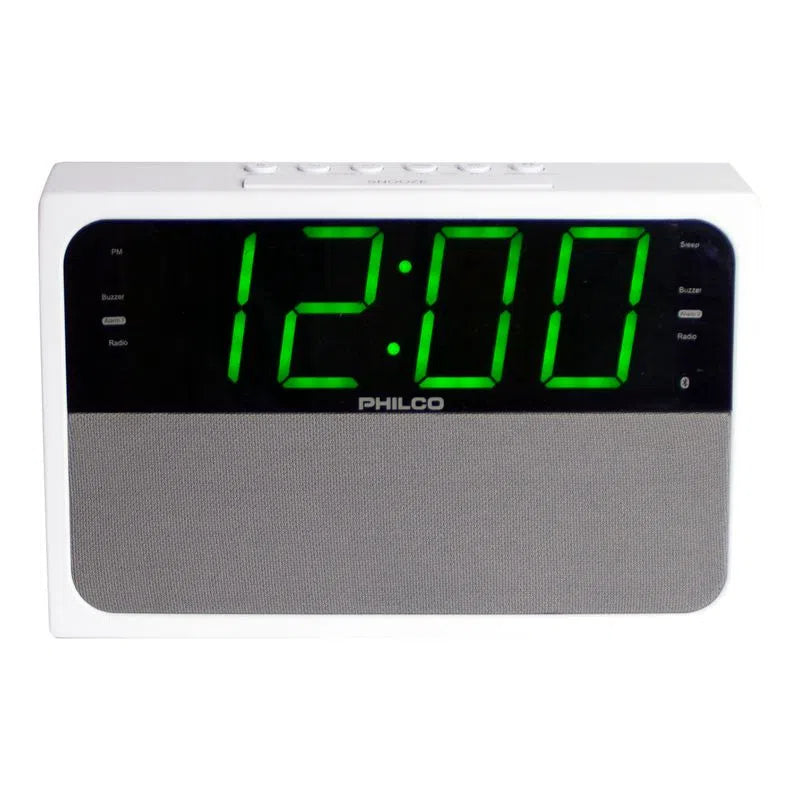 Radio Despertador Philco Pro Alarma Dual Usb Fm Bluetooth®