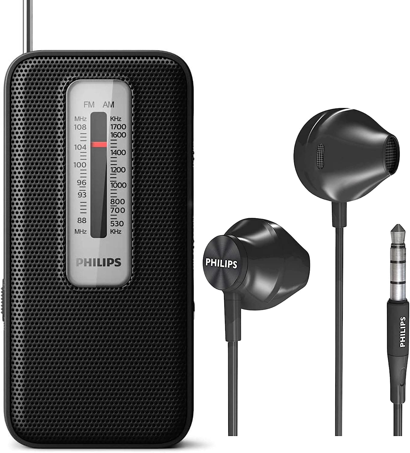 Radio Portátil Philips Profesional Tar1506 Fm/am Analógica®
