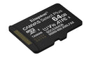 Tarjeta Memoria Micro Sd Kingston Canvas Select Plus 128gb®