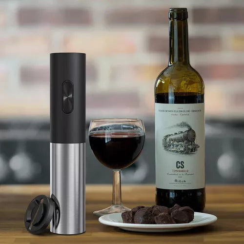 Sacacorcho Destapador De Vino Eléctrico Inalámbrico Pro
