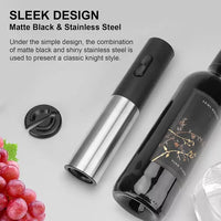 Sacacorcho Destapador De Vino Eléctrico Inalámbrico Pro