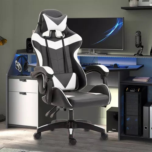 Silla Gamer Esport Reclinable Con Almohadones Ergonómica