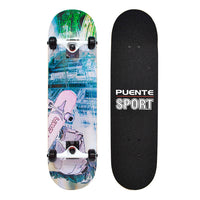 Skate Patineta 7 Capas Con Lija Profesional
