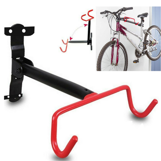 Soporte Chico De Pared De Bicicleta Retráctil