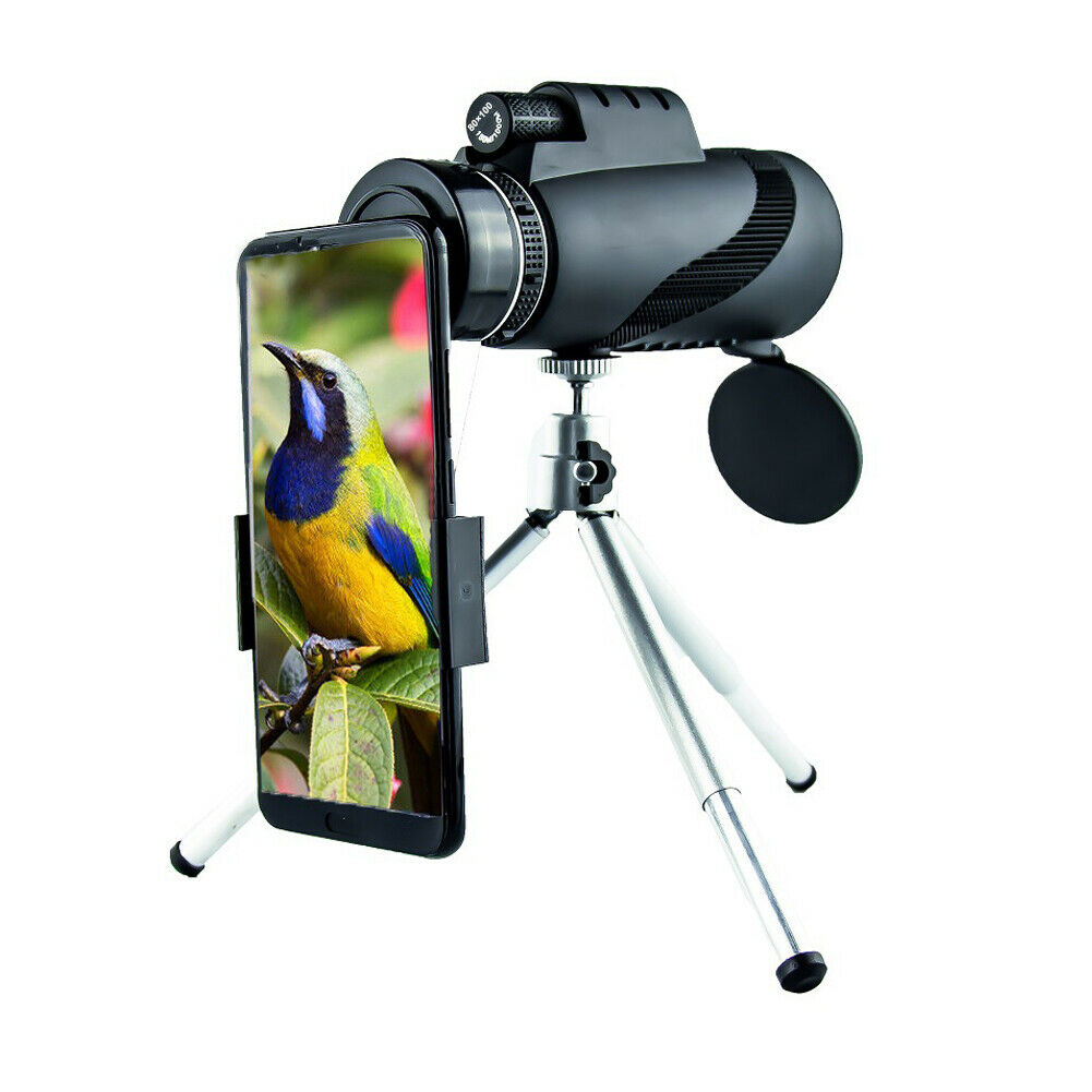 Telescopio Monocular 50x60 Para Celular Con Trípode®