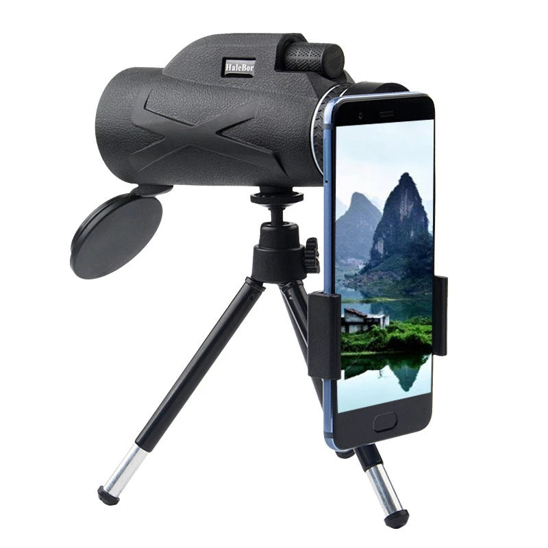 Telescopio Monocular 50x60 Para Celular Con Trípode®