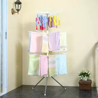 Tendedero De Ropa Plegable 3 Niveles Compacto