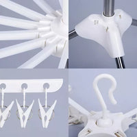 Tendedero De Ropa Plegable 3 Niveles Compacto