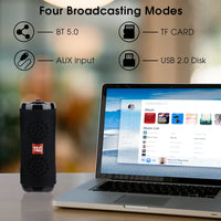 Parlante T&g 617 Pro Portátil Resistente Bluetooth, Fm, Sd®