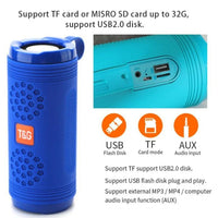 Parlante T&g 617 Pro Portátil Resistente Bluetooth, Fm, Sd®