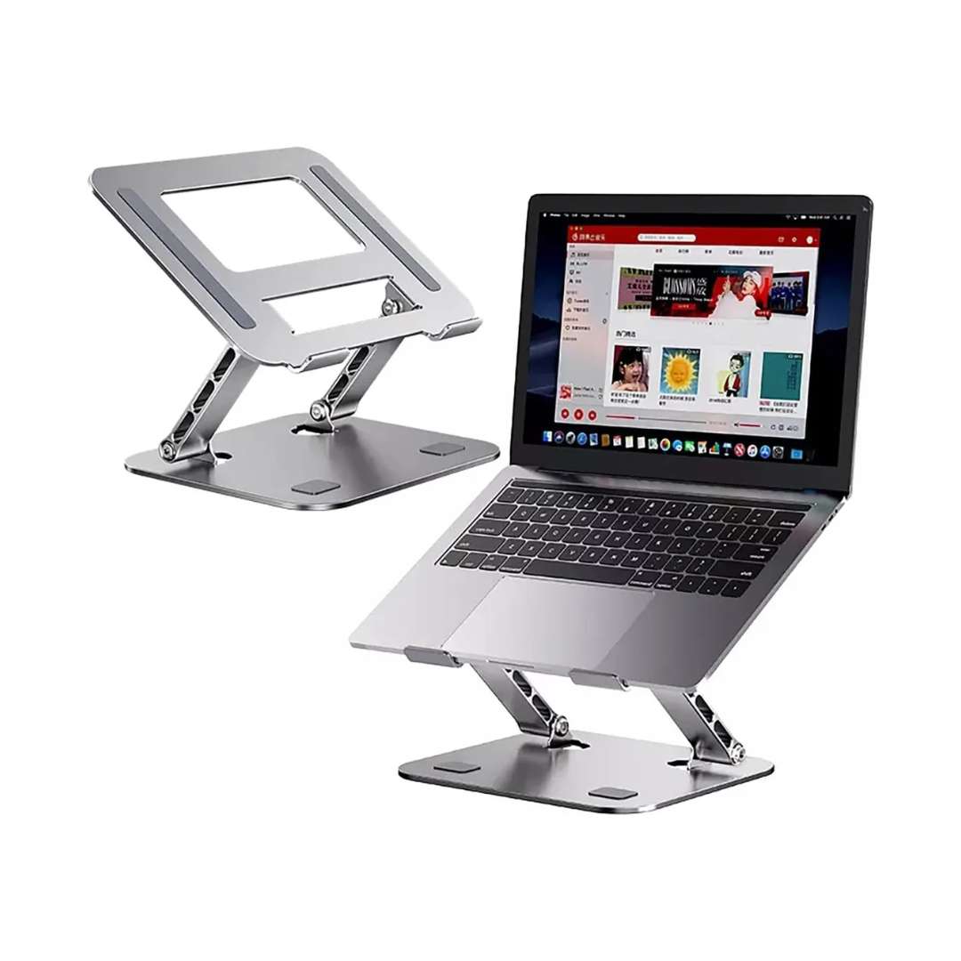 Soporte Regulable Para Notebook 26x21,5cm Gris®