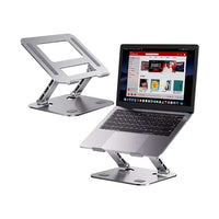 Soporte Regulable Para Notebook 26x21,5cm Gris®