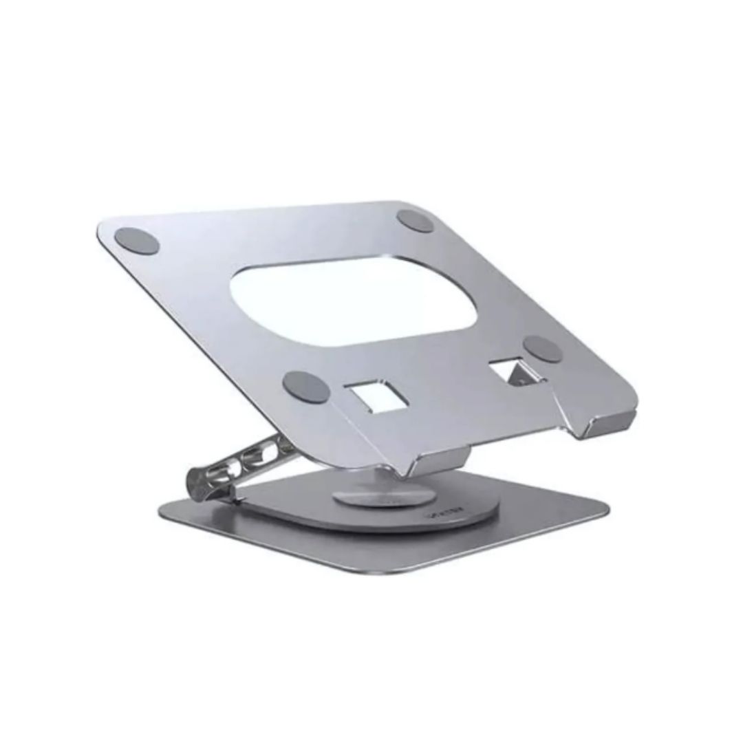 Soporte Regulable Para Notebook 26x21cm 360° Acero Premium®