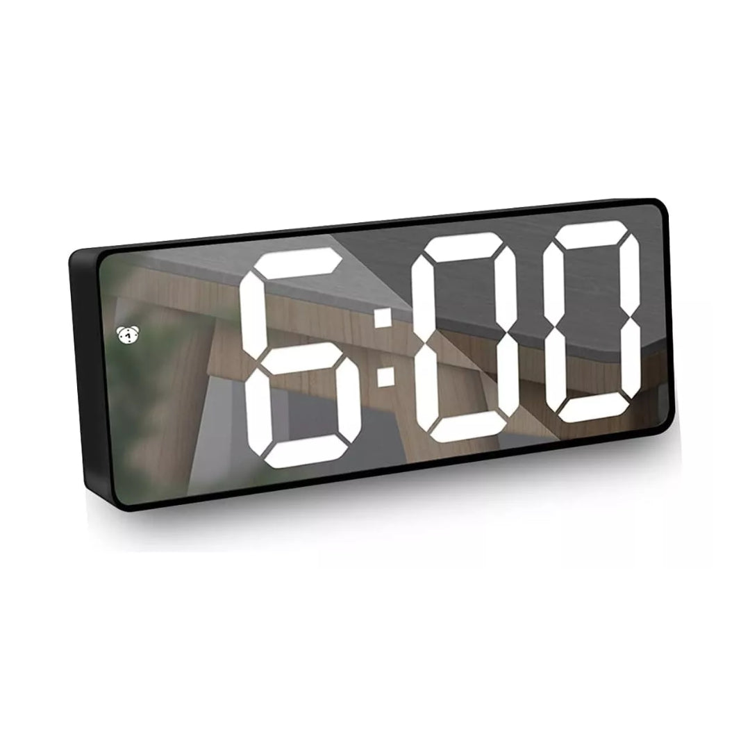 Reloj Despertador Tipo Espejo Temperatura Led Calidad Pro®