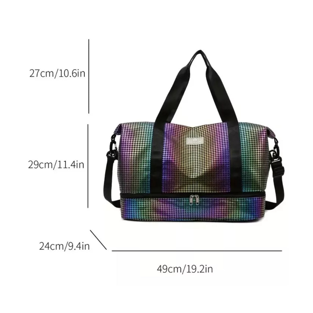 Bolso Dama Deportivo Multifunción Viaje Impermeable 30l®